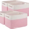 Pink and white patchwork