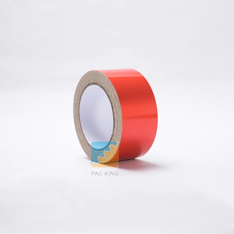 White Red Yellow Outdoor High Vis Conspicuity Safety  Marking Tape Reflector Signal Tape Reflective Tape Trailer Waterproof