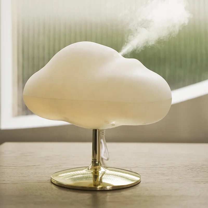Factory Price Colorful Cloud Night Light Air Humidifier 5V USB Aromatherapy Essential Oil Cloud Humidifier