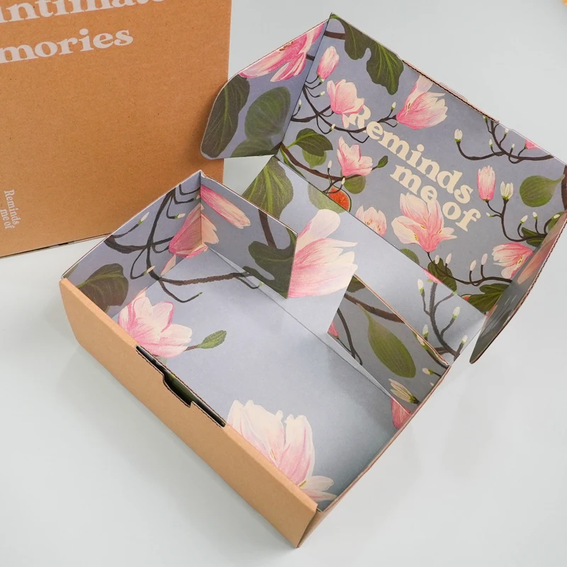 Kraft Corrugated Carton Box Cardboard Confectionery Boxes For Packaging