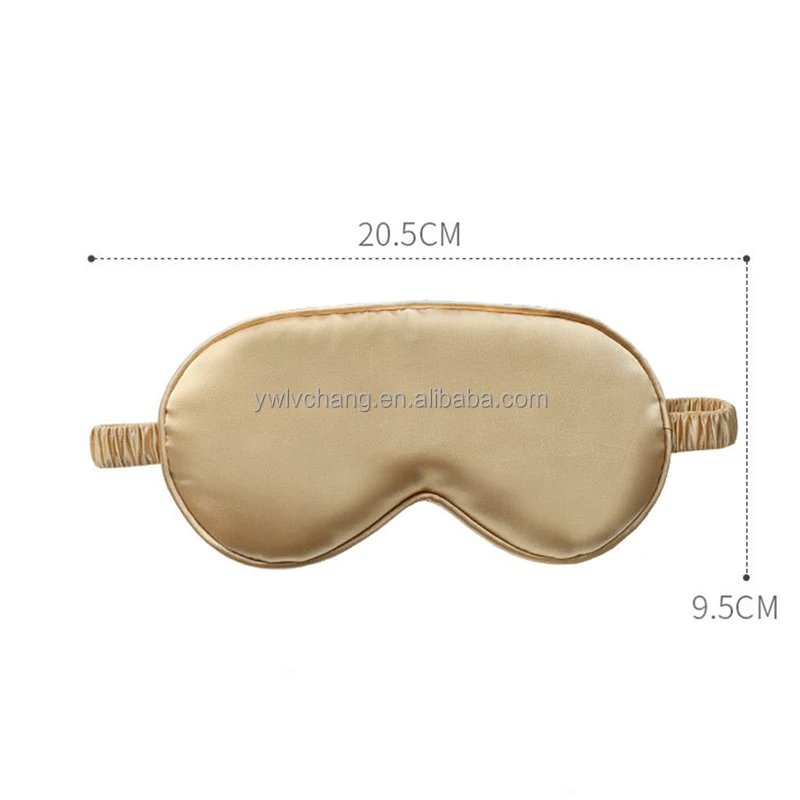 Satin Silk Sleeping Eye Mask Hair Band Hair Scrunchie And Drawstring