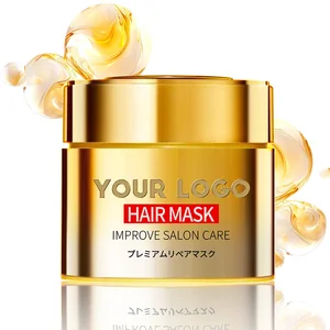 Korean Sulfate-Free Deep Conditioning Hair Mask Leave-In Cream Camellia Oil Keratin Organic Herb for Nourishing Repairing