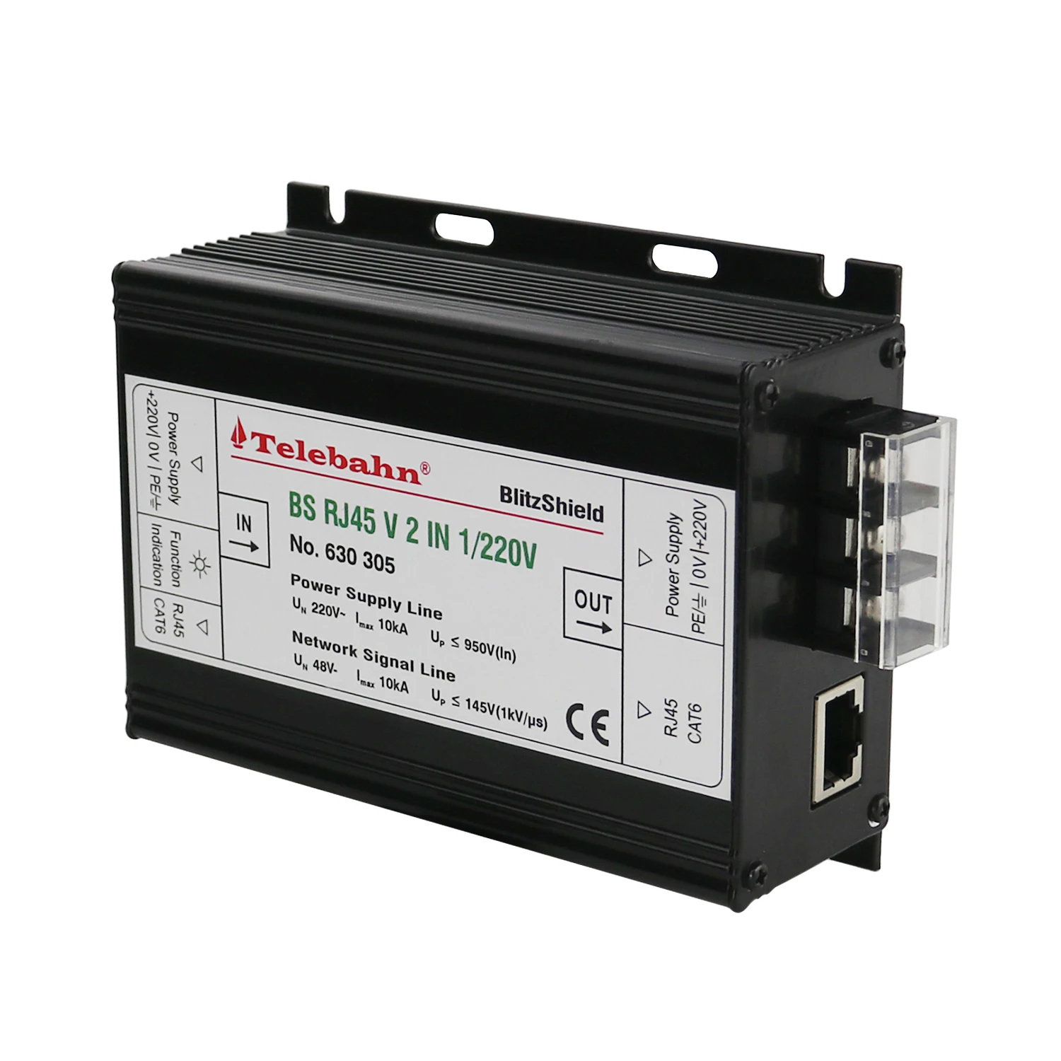 RJ45 Connection Surge Protection Devices for Bank Surveillance Systems ...