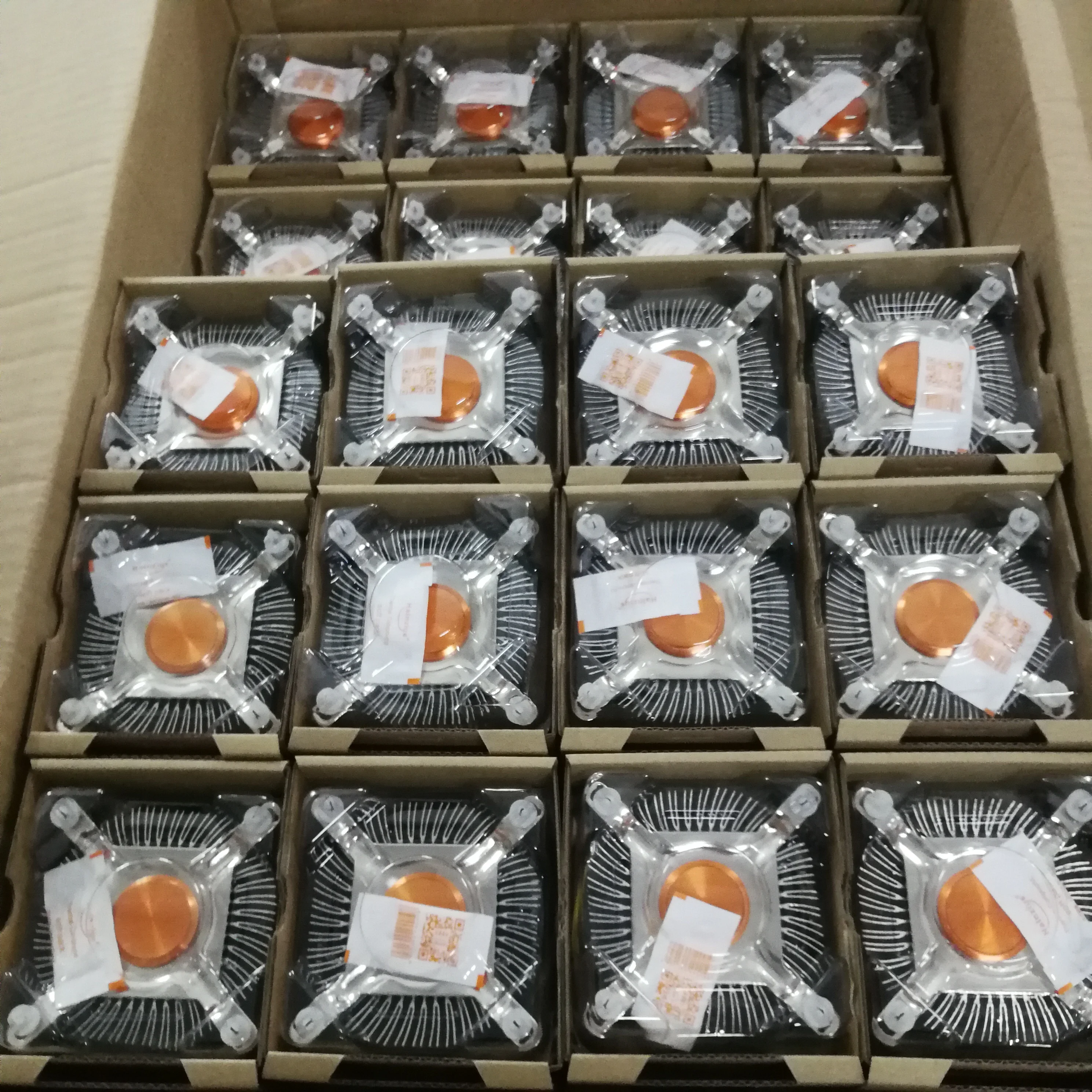INTEL LGA 115 1200 4Pin Computer Processor Cooler Fan 92mm Radiator CPU ...