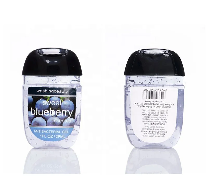 
 1 унция, ванночка и тело, портативный антибактериальный гель для рук, антисептики PocketBac, тропический ананас  