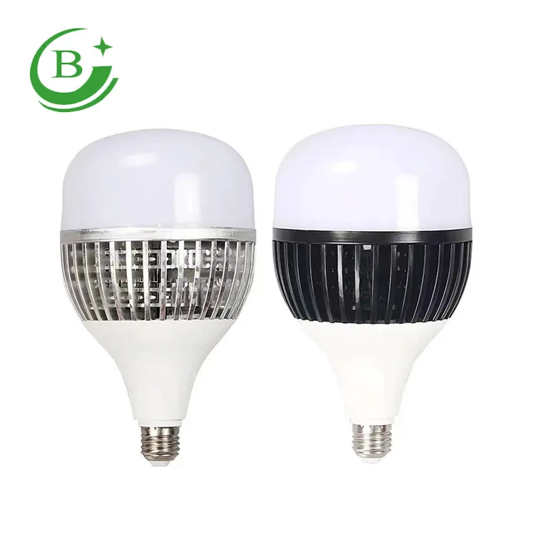 Core Design Fin Water Drop Type Super Bright Factory Lighting High Power 80W Led Smart Light Bulb