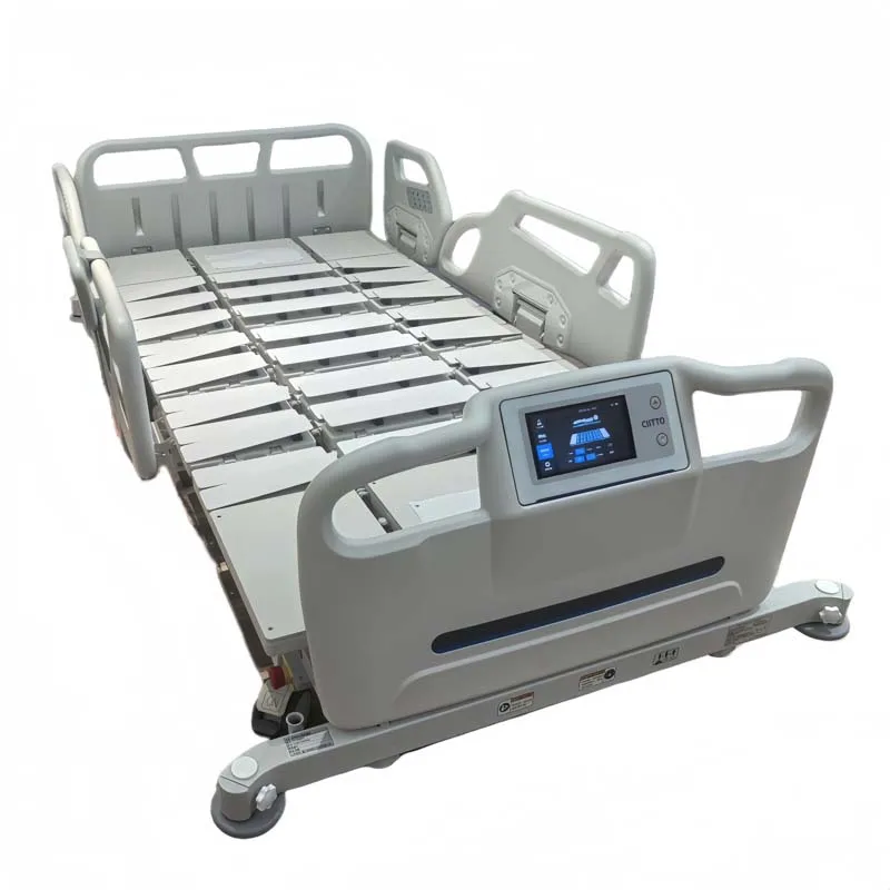 VU Smart Digital Electric ICU Bed Medical Nursing Durable Hospitals Bed Anti-Bedsore Features Stretcher Bed Head Unit Included