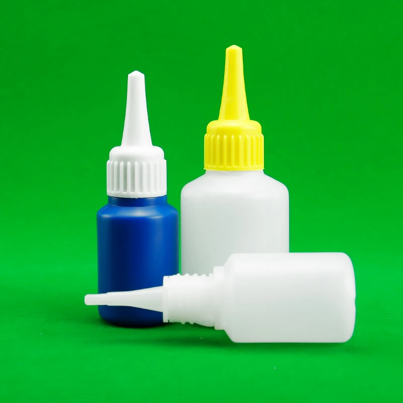 product 25ml cyanoacrylate adhesive fast super glue bottle super glue white empty bottle with plastic pin sharp mouth cap-32