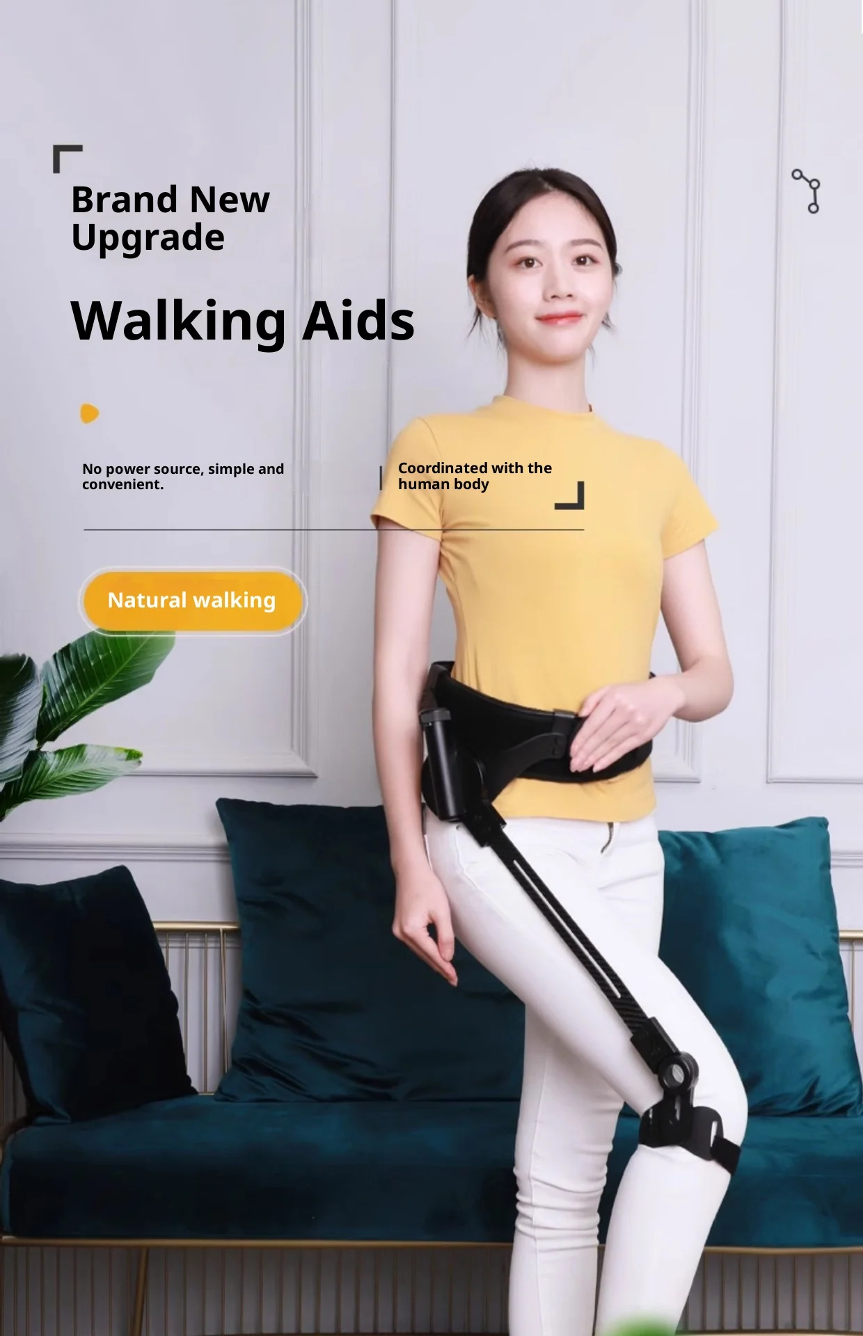 AI Electric Rehabilitation Robotic Exoskeleton Walker for Stroke ...