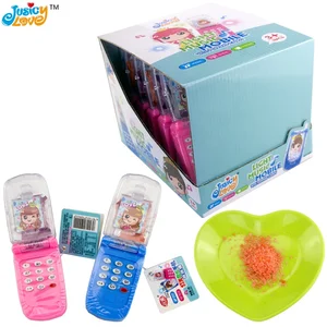Funny Lighting Music Mobile Phone Toy with Popping Candy