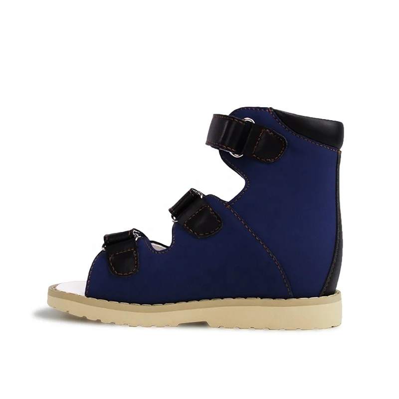 Горячая Распродажа! Русский сплошной экшн из нубука и кожи, детская обувь, поддержка лодыжки ортопедическая обувь для детей