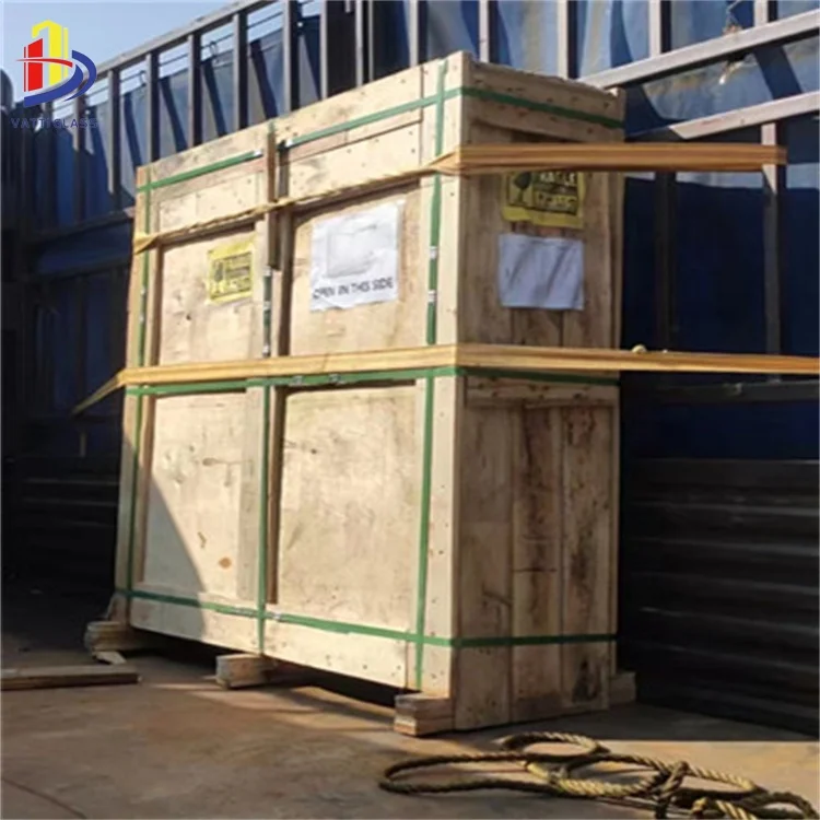Safety Interactive Cracks Effect Glass Bridge 3D Laminated Glass