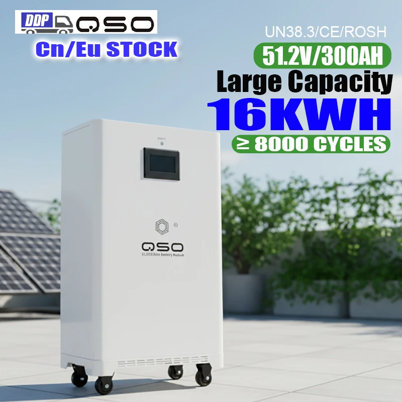 Batterie Solaire ANENJI LiFePO4 16KWh 48V 314Ah – Stockage Énergie – BMS Intégré