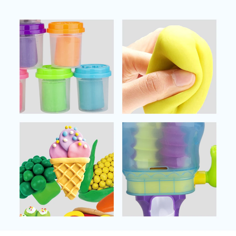 Candy World Color Clay Series Fun Educational Play Dough