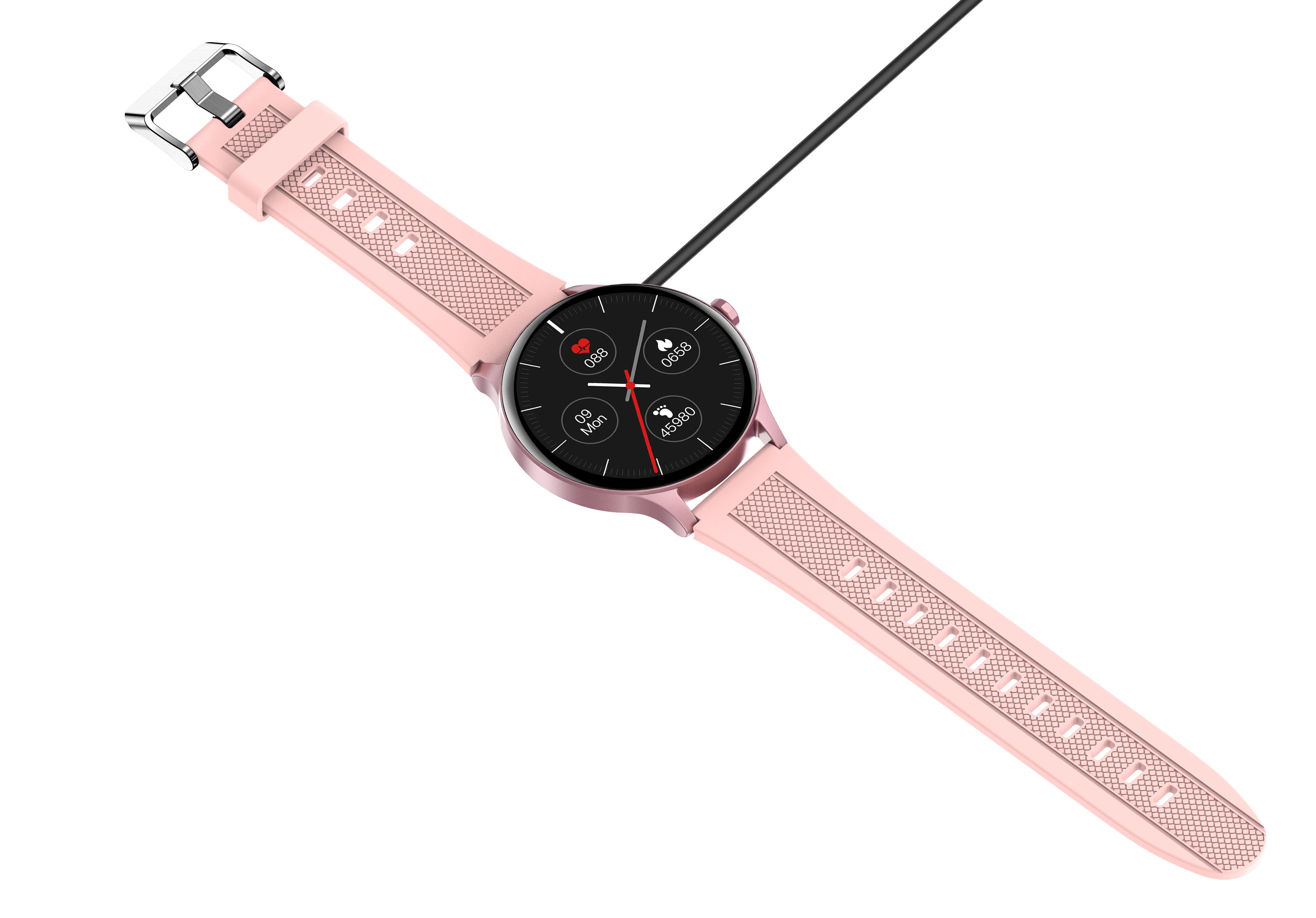 NY20 reloj inteligente 1,3'' IPS IP68, ritmo cardíaco, oxígeno y