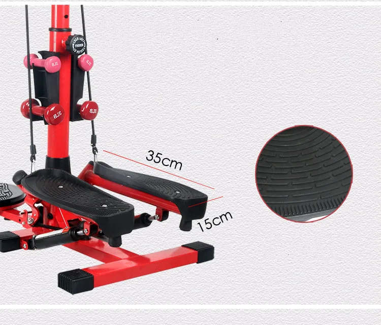 Многофункциональный шаговый тренажер для аэробных тренировок домашний мини-Педальный Тренажер с лентой