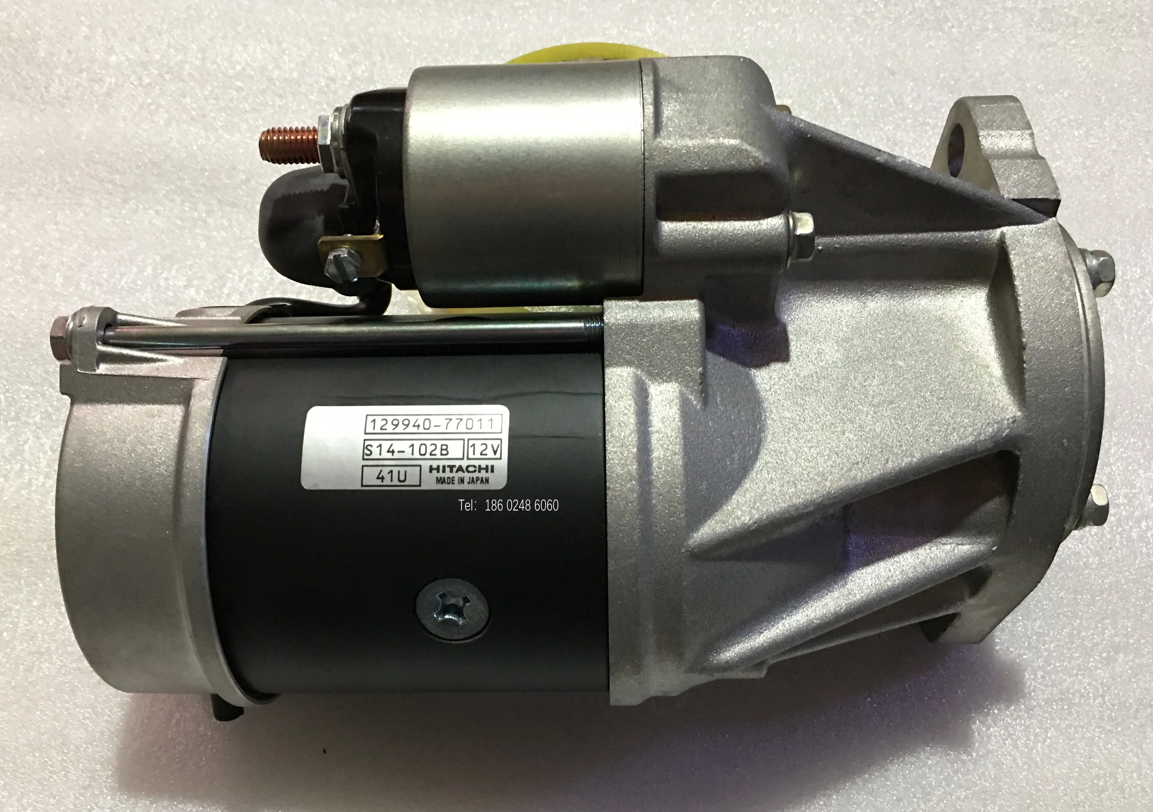 最終値下げ 新品 未使用 YANMAR SHIBAURA つなぎ 青 M レア Genuine Hitachi Starter Motor for Yanmar Engine S14-102