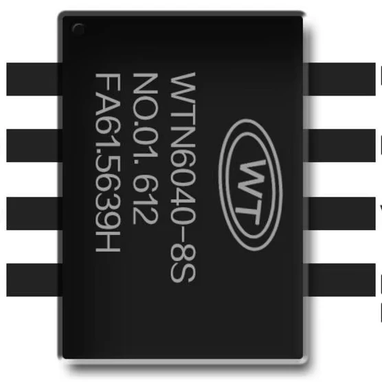 OEM WTN6 SOP8 Electronic Doorbell Audio Small Sound Integrated Circuits SOP8 IC Chip