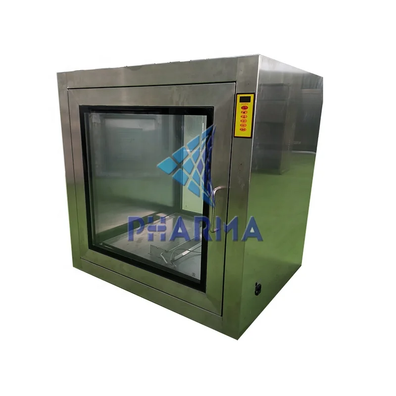 product-ISO 8 Standard Uv Sterile Mechanical Interlocking Clean Room Pass Box-PHARMA-img-1