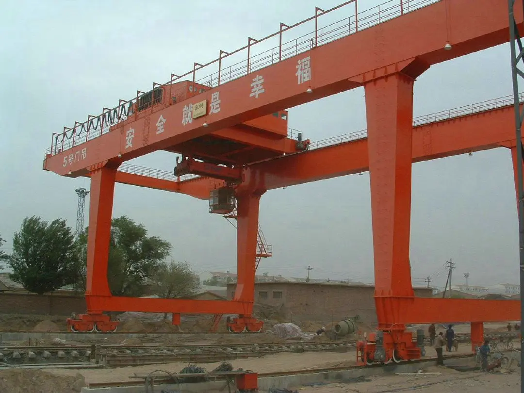 40 Foot Container Capacity RMG Type Handling Container Gantry Crane in Container Yard