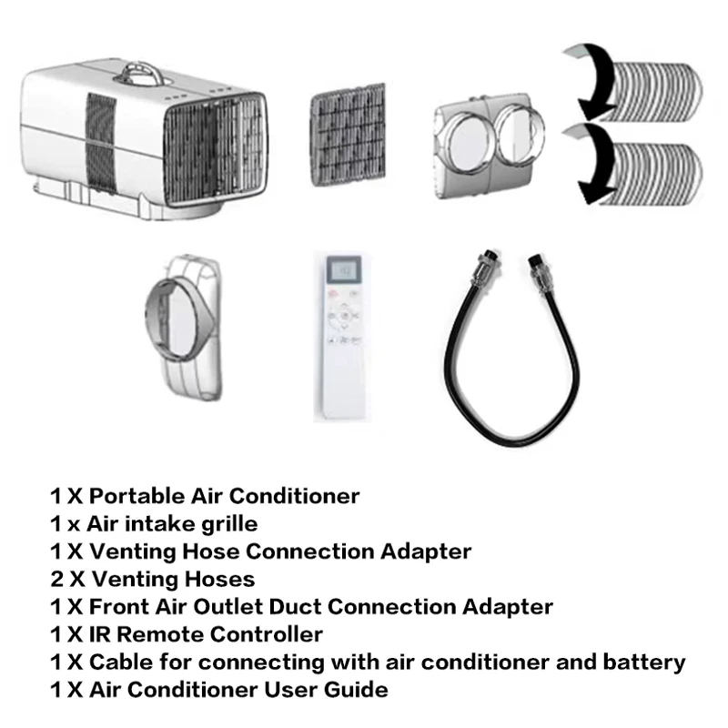 たのために ポータブルテントエアクーラーエアコンminioemパワータンク屋外ルーム電子強力エアコン Buy Portable Tent