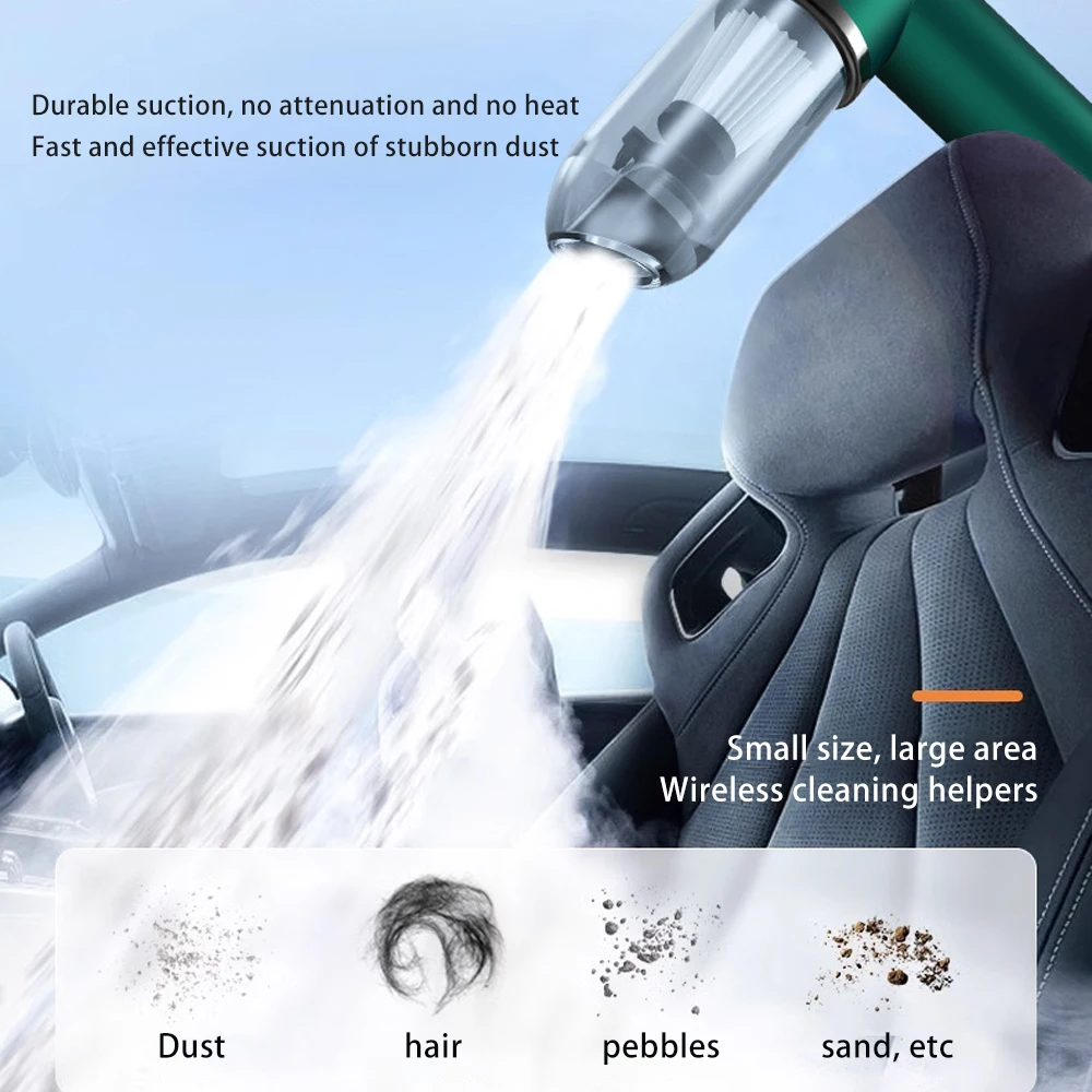 High Quality Portable 4-in-1 USB Charging Cordless Vacuum Cleaner Car Vacuum Cleaner Handheld Vacuum Cleaner - view 6
