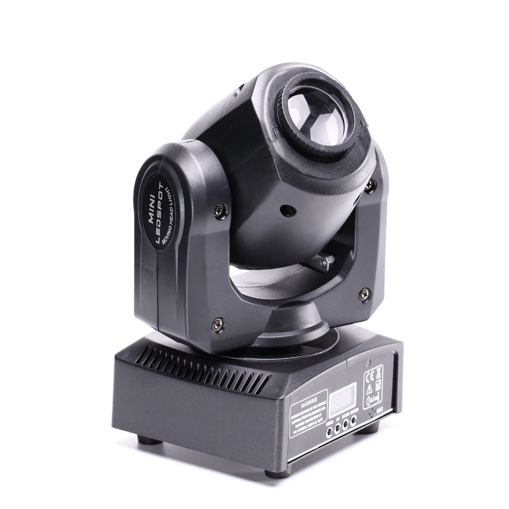 U`King Hot Sales Head Moving 25W RGBW 4 in 1 LED Heads 8 Gobos Patterns Spotlight Light Stage
