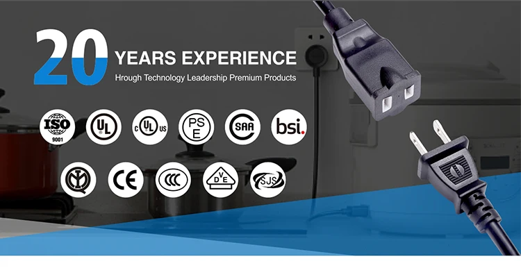 Australian SAA Standard Custom Factory Power Cord Extension for Industrial Equipment Home Appliances Made Durable Rubber  factory