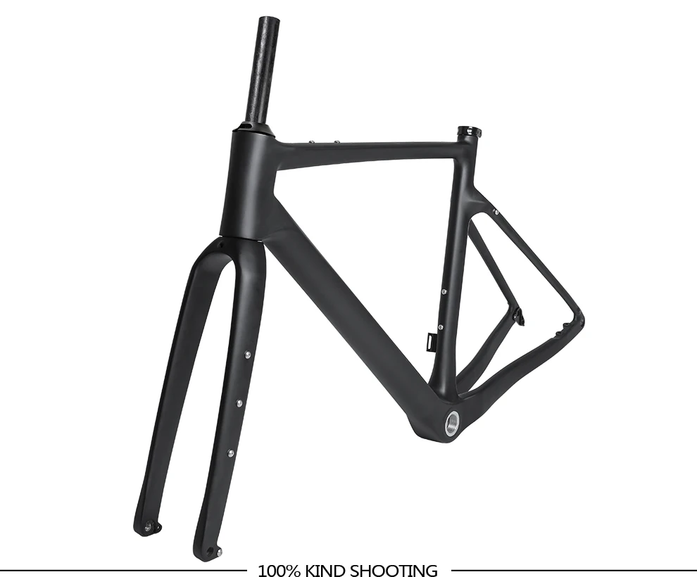 Carbon Gravel Frame Flat Mount Disc Brake S/m/l/xl Carbon Road Bike Frame 700c Gravel Bike