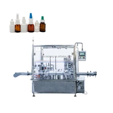 small bottle filling capping and labeling machine