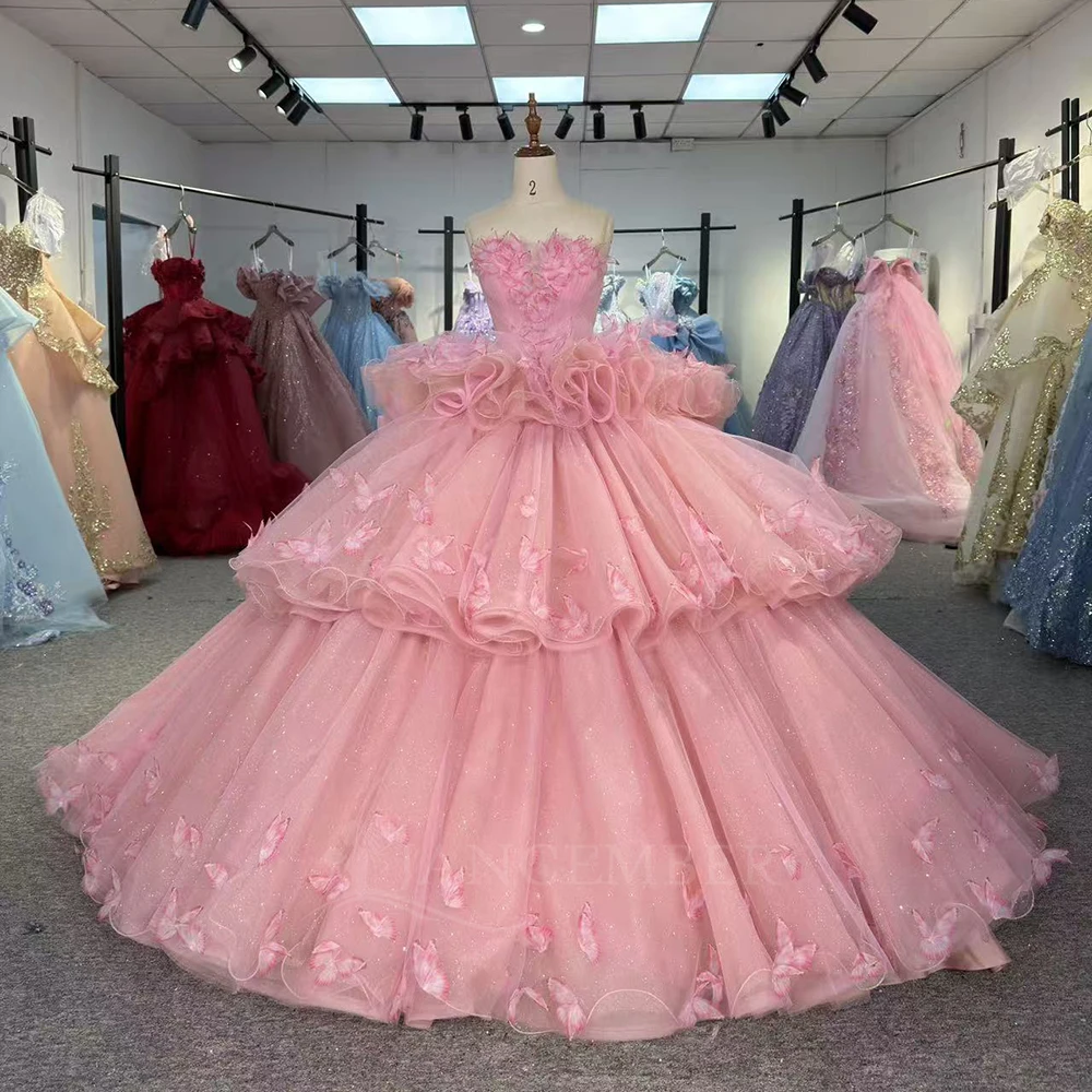 Jancember 6892 Charming pink Sweetheart Birthday Cake Party Quinceanera Ball Gowns Dress Jancember 6892 Charming pink Sweetheart Birthday Cake Party Quinceanera Ball Gowns Dress