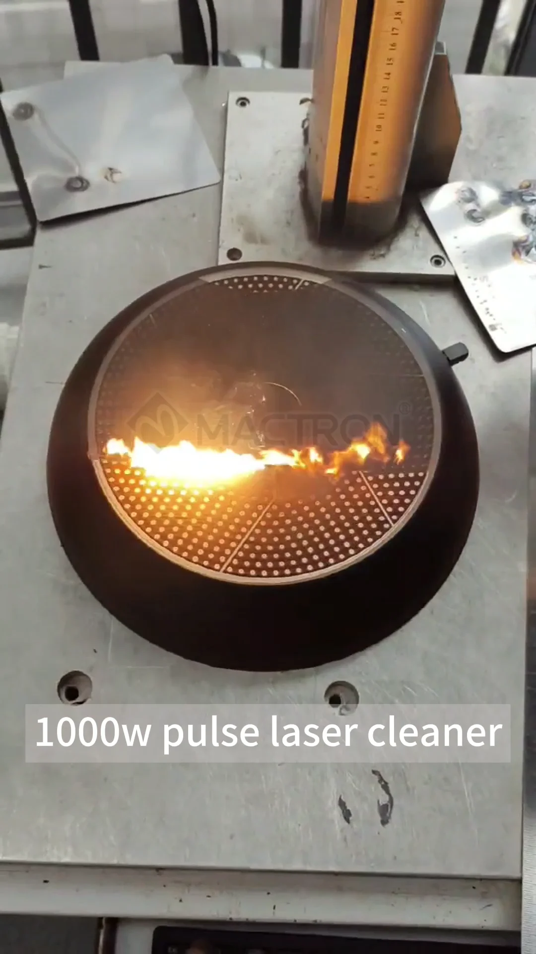 500 Watt Pulse Laser Cleaning Fume And Dust Purifier System Laser Paint