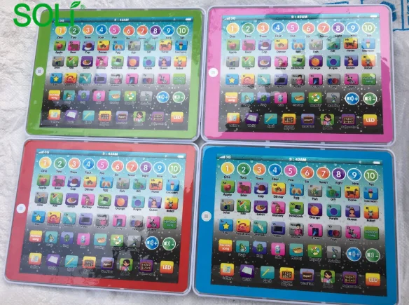 Good Quality Tablet Learning Pad Kids Educational Toys Reading Pad Preschool Learning