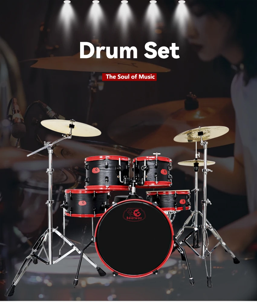 Musical Instruments Five Drums No Cymbal Drum Set Buy Professional
