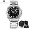 Black stainless steel strap