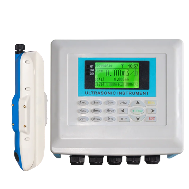 CE Certificated Doppler Ultrasonic Open Channel Flow Meter Portable Water Flow Meter