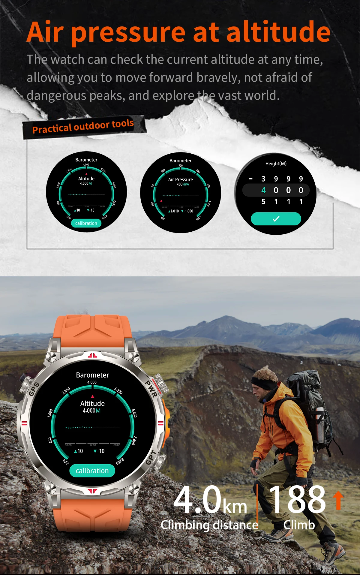 product supports ai voice assistant chat gpt sport smartwatch heart rate recording fitness exercise modes gps tracking waterproof-6