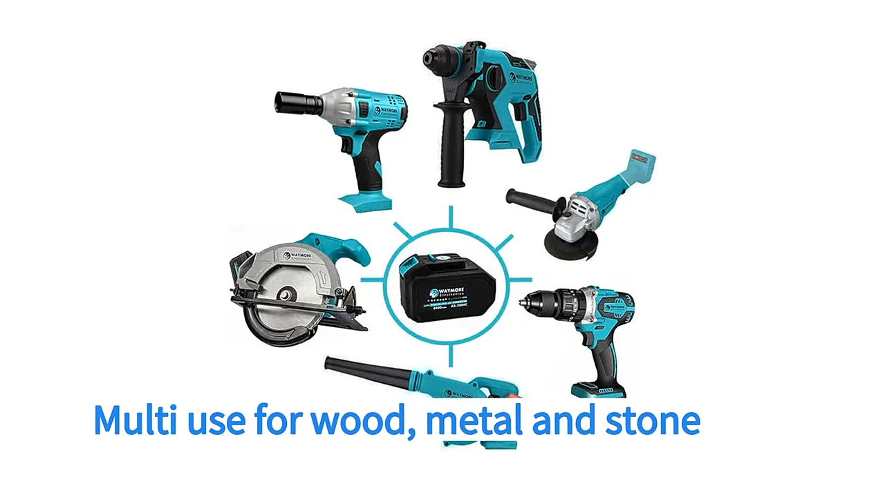 Electric Hammer Electric Angle Grinder Electric Air Blower Light Hammer And Circular Saw 6 Pcs