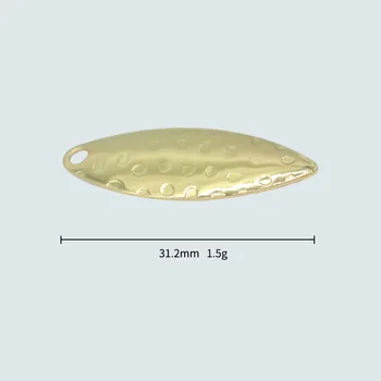 Lure Stainless Steel Live Bait Noise Tablet Sequin DIY Accessories 100 Pieces – Lure – view 3