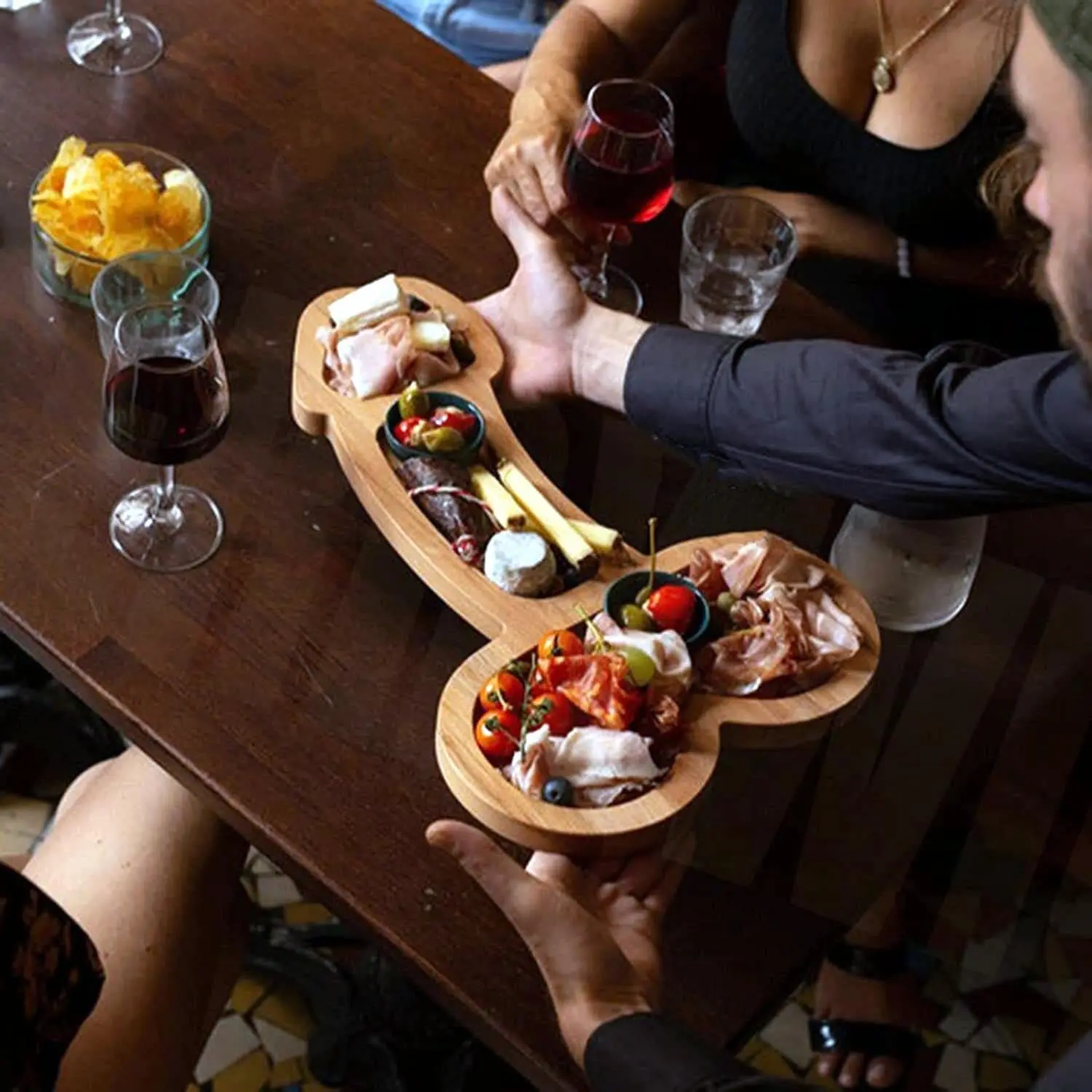 2022 Aperitif Board Funny Wooden Cheese Board Restaurant Platter Bachelorette Party Supplies