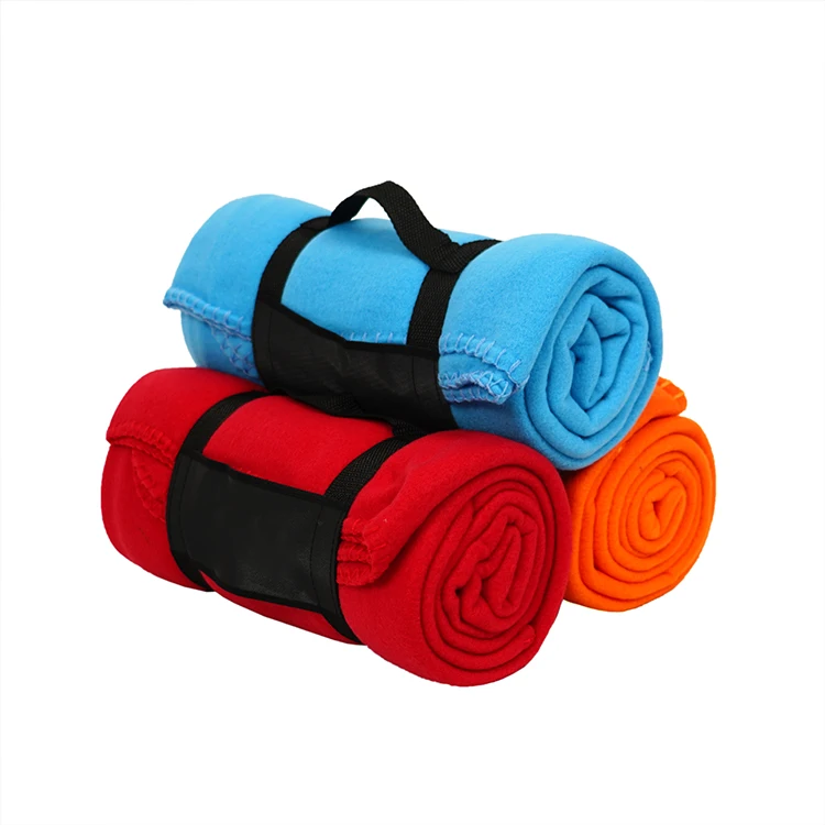 2024 Low Price Light and Easy to Carry Printed Polar Fleece Throw Blanket and Low MOQ for Outdoor Activity supplier