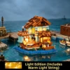 Beachside fishermans cottage 907 particle light