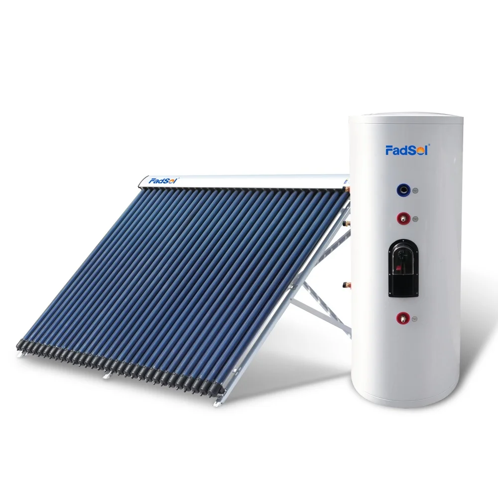 Solar Keymark Certified New Condition Split High Pressure Solar Water Pump System 300L Instant Water Heater Price For Hot Water