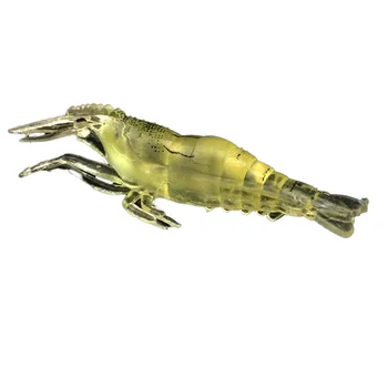 Bionic Small Grass Shrimp Soft Lure, Luminous Imitation Shrimp Bait, Universal Soft Bait for Topmouth Culter, Bass – Soft Lure – view 2