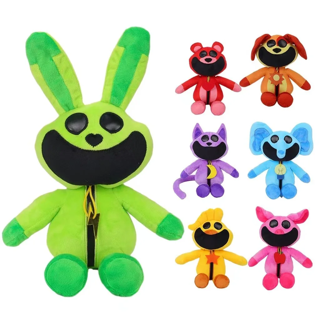 High Quality Plushie Kawai Anime Carton Smiling Critters Scary Smiling ...