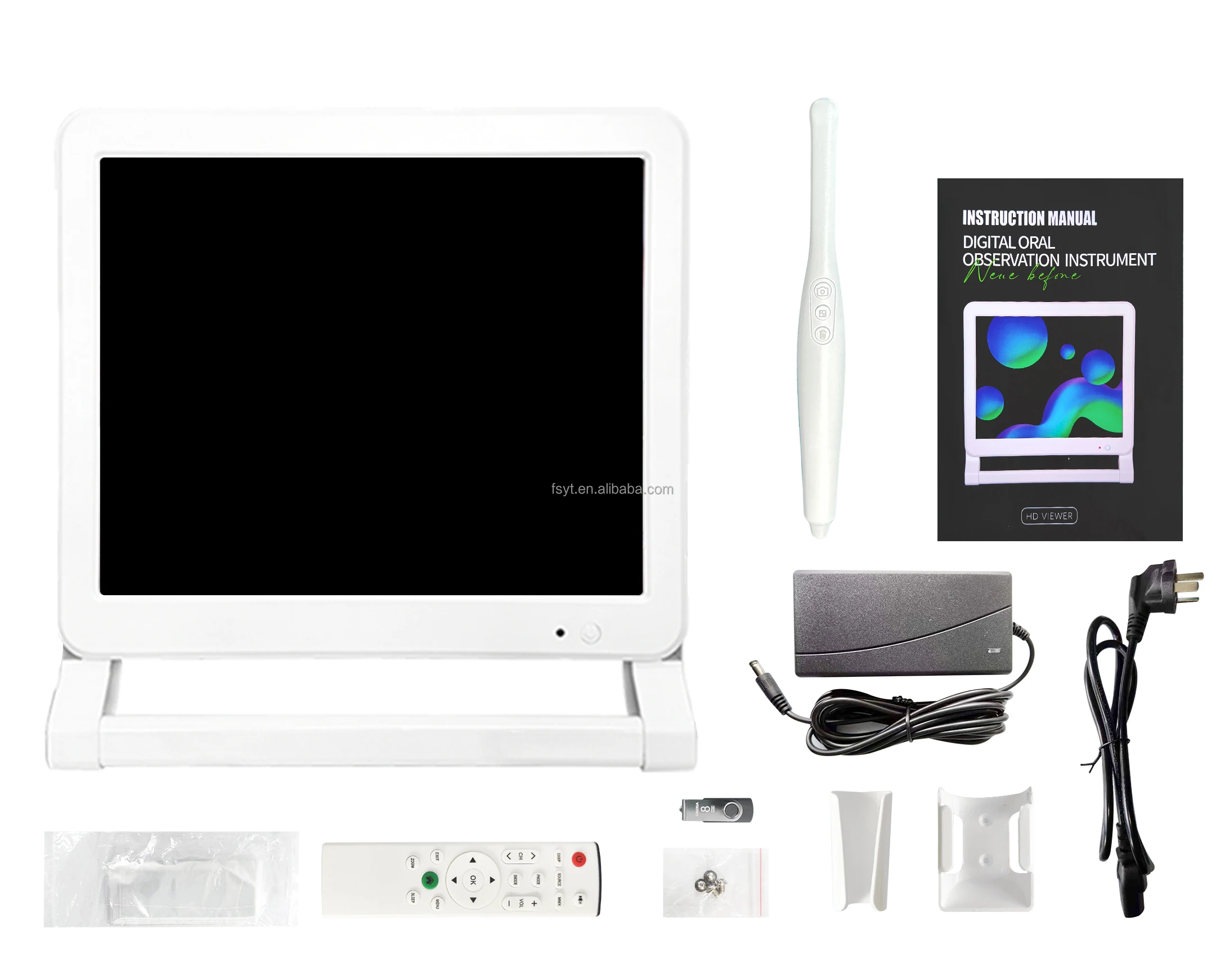 Hot selling Endoscope Dental Intra-Oral Camera With WiFi Cheap Dental Equipment With Stand manufacture