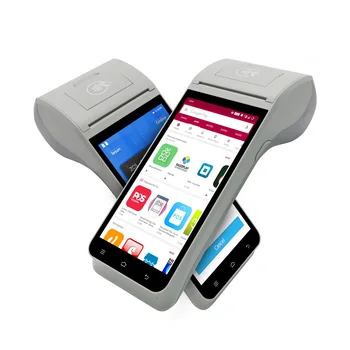 Android 11.0 Z91 Hot selling cost effective restaurant food ordering system 4G Android handheld bluetooth printer pos terminal
