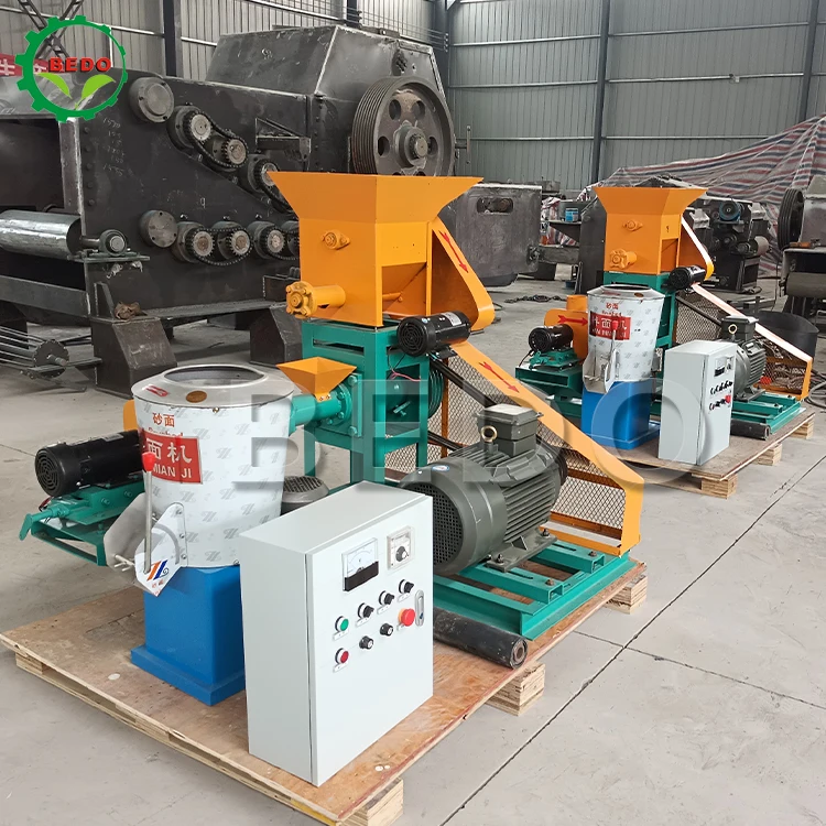 Round Fish Feed Floating Pellet Machine Fish Food Machine Feed Processing Machines