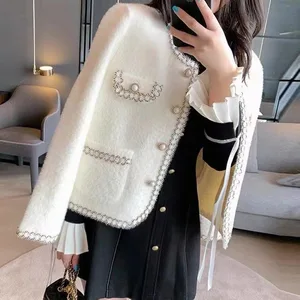 Wholesale Cardigan Coat Women's Thick 2026 Autumn and Winter New Style Temperament Celebrity Short Knitwear