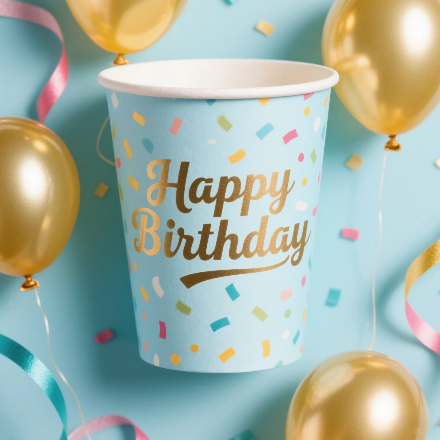 8–20 uncia egyedi PLA kettős falú papírpohár gyerekek születésnapi bulijára